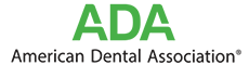 The image displays a logo consisting of the letters  ADA  in bold, capitalized white font against a dark background, with the acronym  ADA  stylized to suggest an organization or institution.